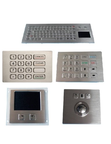 Teclados y touchpad industriales serie BS-T